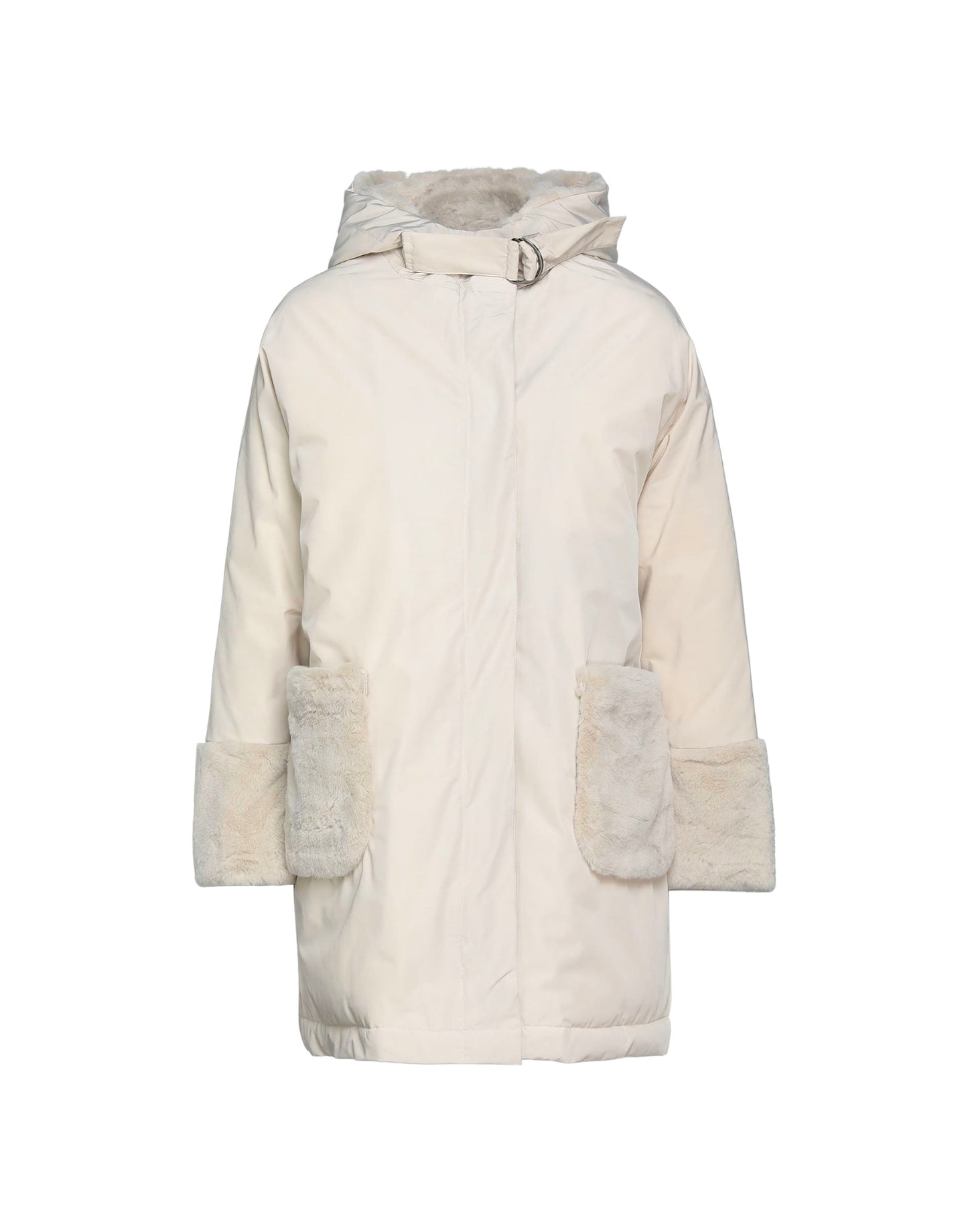 Toy G Women's Jacket with Fur Pocket