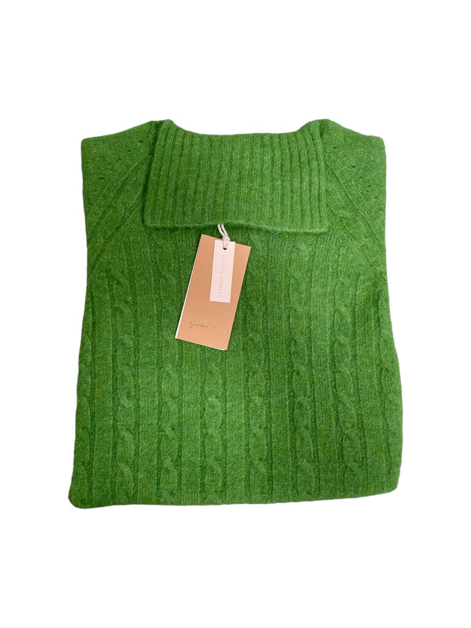 Women's Gabardine turtleneck sweater