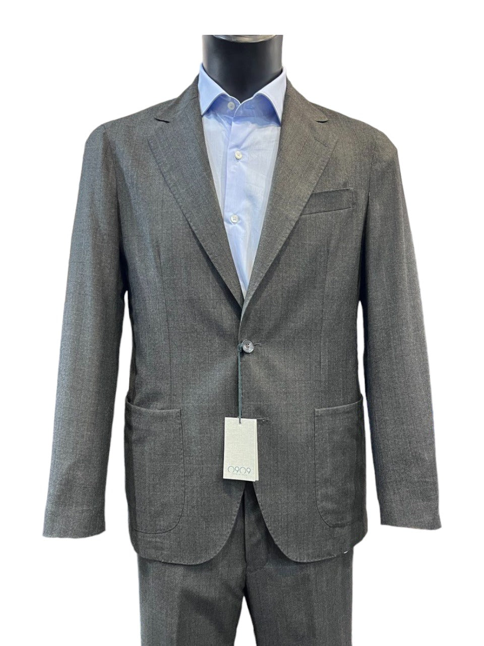 Suit 0909 Men - Gray checked
