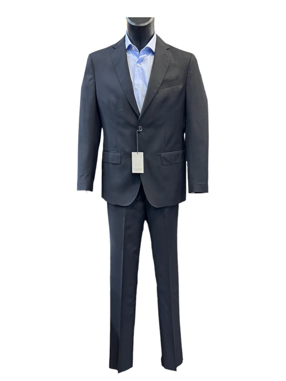 Suit 0909 Men - Black striped
